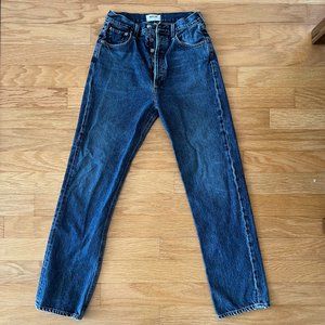 AGOLDE 90s pinch waist high-rise straight leg